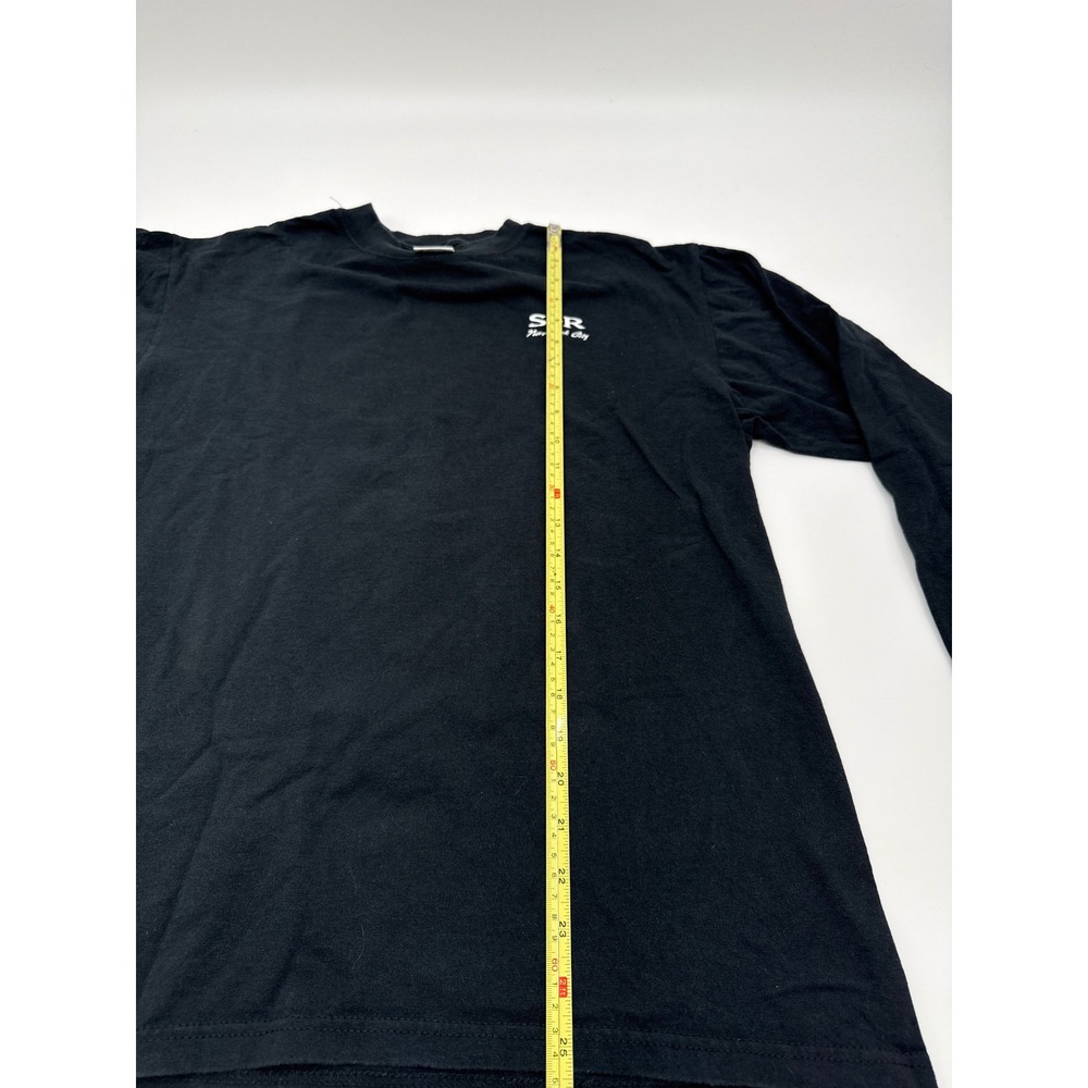 SIR Entertainment Services Long Sleeve Graphic T-Shirt Black Mens Large Anvil - Picture 7 of 10